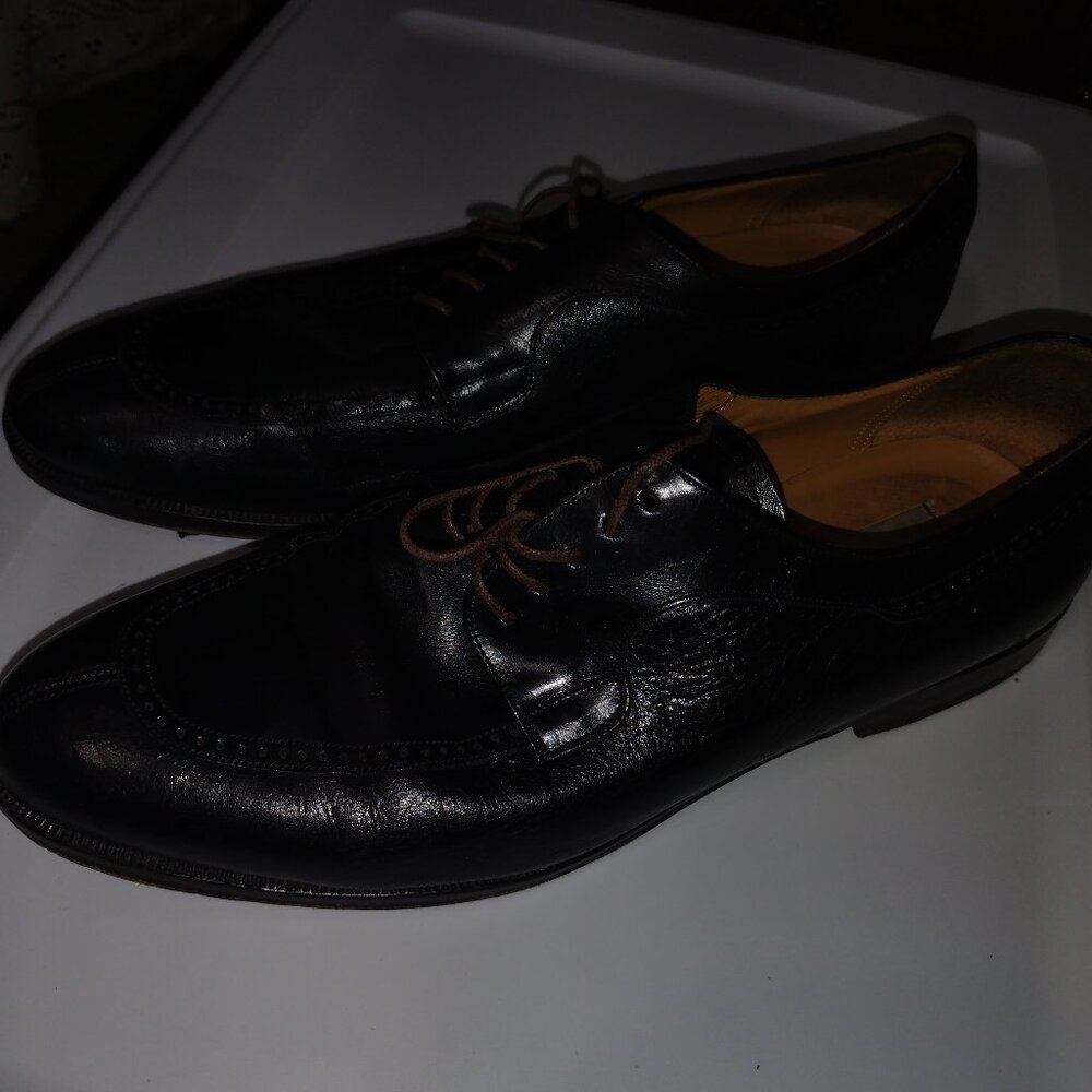 Mezlan Leather Dress Shoes Fratello Split Toe